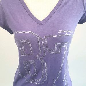 🌻Aeropostale purple short sleeve shirt size xl